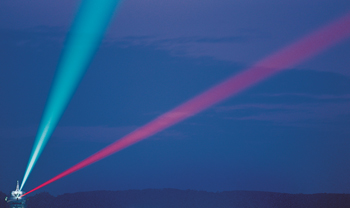 Laser auf Herkules